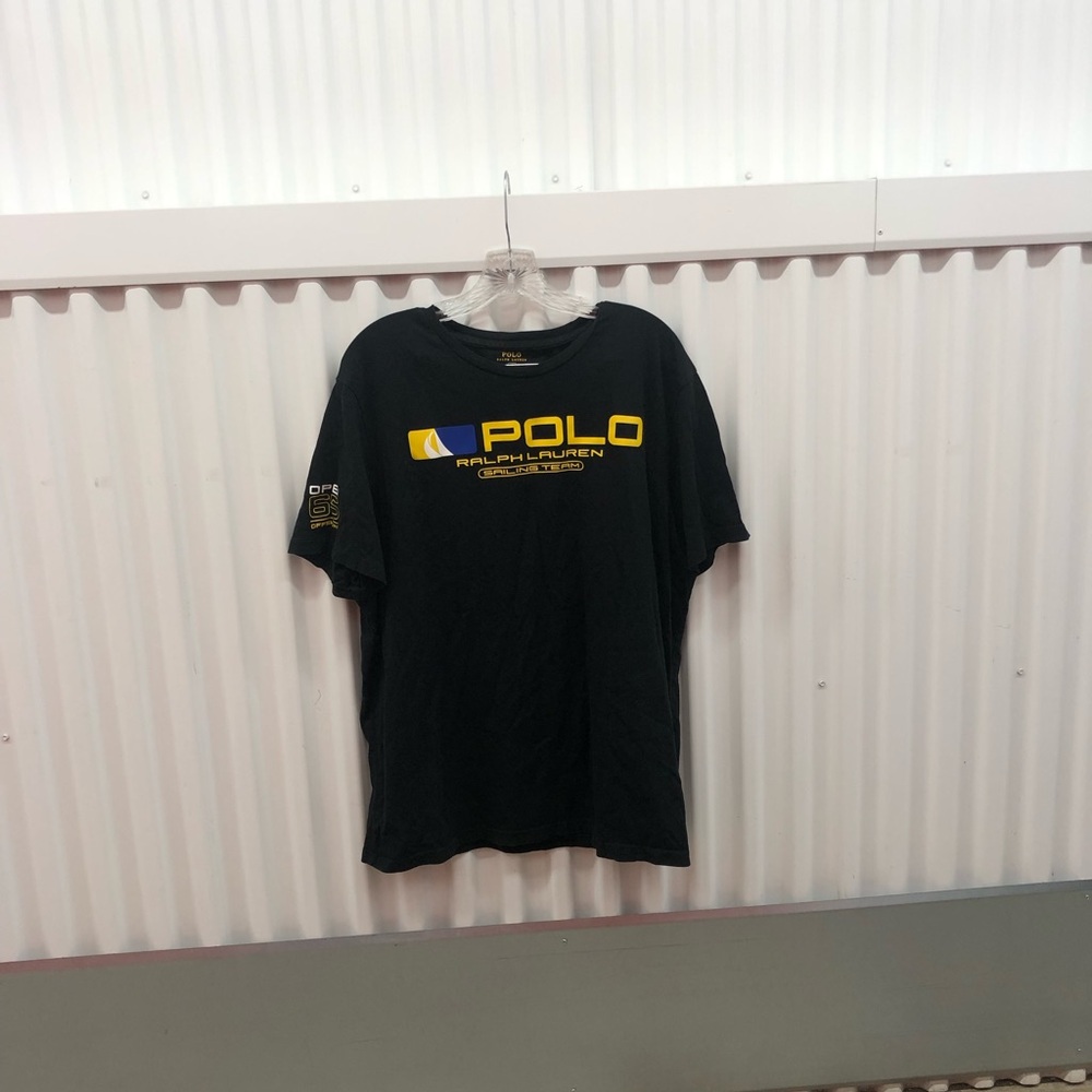Polio Ralph Lauren Black Sailing  T-shirt Size XXL - Picture 7 of 7